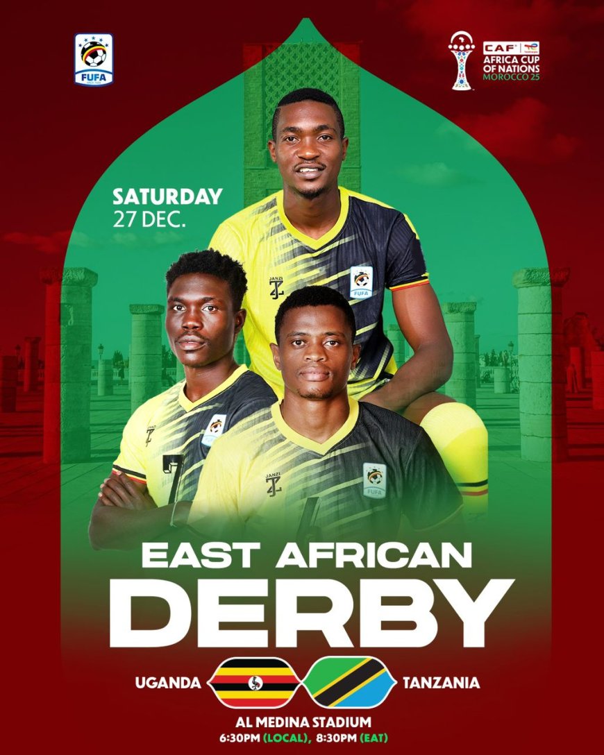 Uganda and Tanzania Renew East African Rivalry in Historic AFCON Clash at 8:30PM