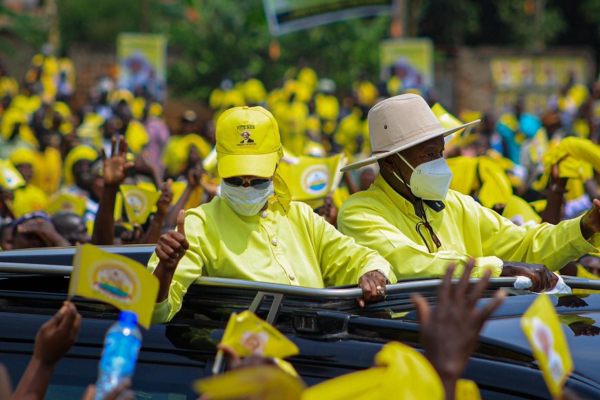 President Museveni Highlights Unity, Health Gains and Wealth Creation at Butambala NRM Rally