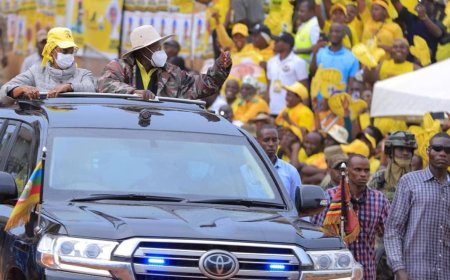 President Museveni Champions Production-Led Growth at Kawempe Campaign Rally