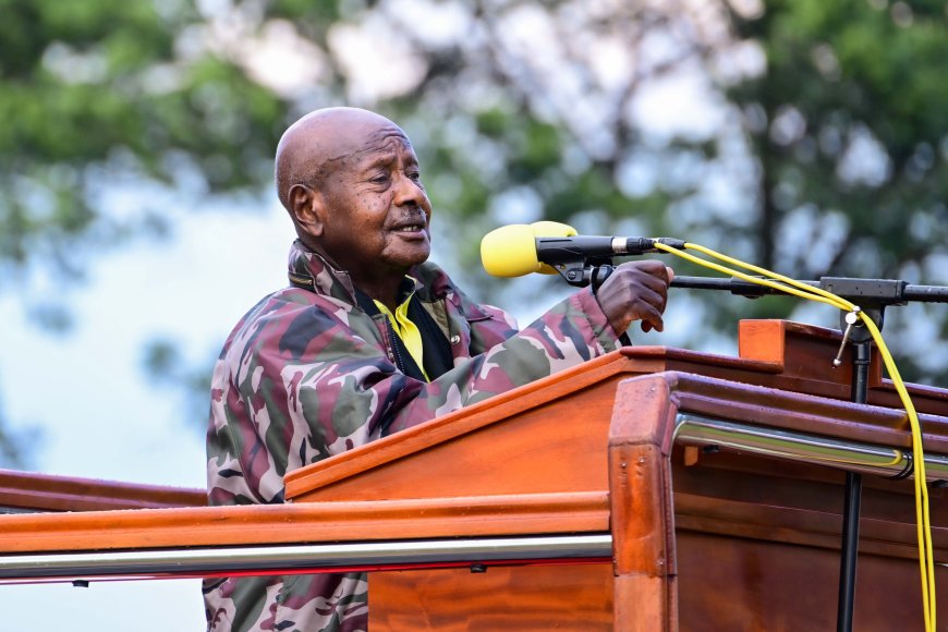 President Museveni Explains Minimum Wage Position, Land Rights at Buikwe Campaign Rally