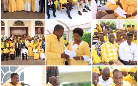 President Yoweri Kaguta Museveni Urges National Resistance Movement Chairpersons to Lead Community Push for Economic Transformation