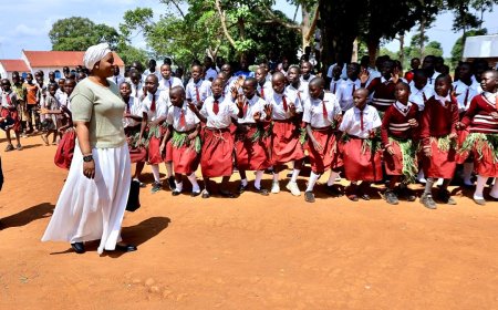 Community Applauds Hon. Amb. Barbara Nekesa Oundo for Donating and Commissioning School Buildings in Busia