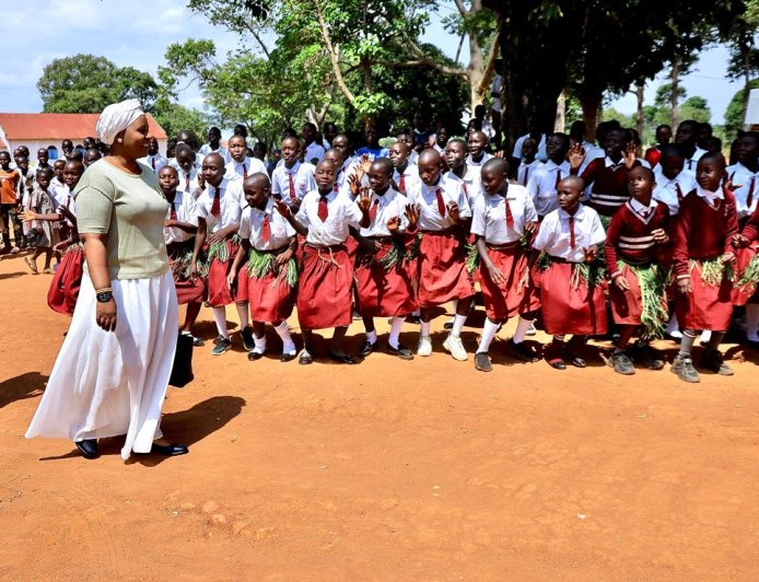 Community Applauds Hon. Amb. Barbara Nekesa Oundo for Donating and Commissioning School Buildings in Busia