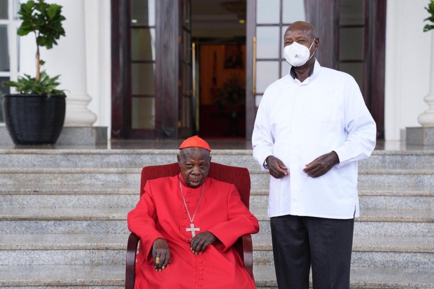 At 99, Cardinal Emmanuel Wamala Meets President Yoweri Museveni as Government Pledges Support for His Legacy Initiatives