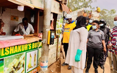 Kampala Capital City Authority Sanitation Teams Intensify Night Operations to Restore Cleanliness in CBD