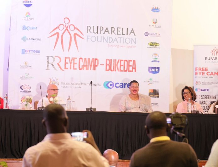 Speaker Rt. Hon. Anita Among Joins Ruparelia Family to Launch Free Eye Camp in Memory of Rajiv