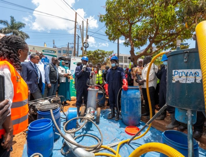 Ministry of Health, KCCA Launch National Sanitation Week 2026 with Kamwokya Clean-Up Drive