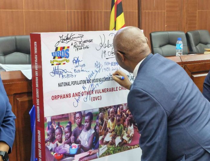 UBOS Releases OVC Census Monograph as Government Moves to Strengthen Protection for Vulnerable Children