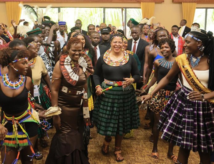 Rt. Hon. Anita Annet Among Speaker 12th Parliament come rain or sun