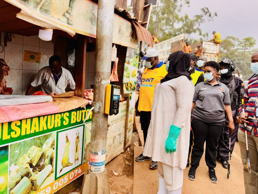 Kampala Capital City Authority Sanitation Teams Intensify Night Operations to Restore Cleanliness in CBD