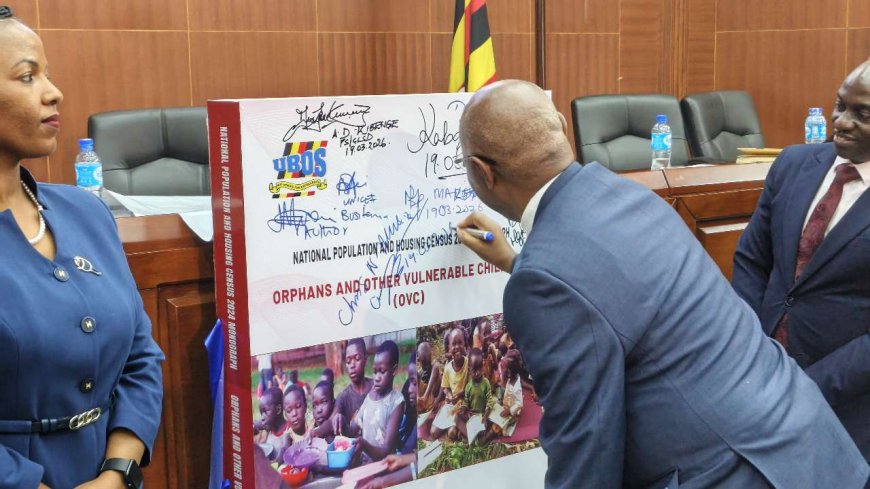 UBOS Releases OVC Census Monograph as Government Moves to Strengthen Protection for Vulnerable Children