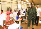 NEC Boss Lt Gen James Mugira Inspects Military Textile and Footwear Plant, Calls for Quality and Cost Efficiency