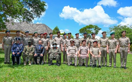 President Museveni Links Nile Basin Challenges to Underdevelopment in Lecture to Egyptian Military Delegation