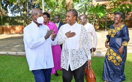 Pictorial: Strategic NRM Engagement: President Yoweri Kaguta Museveni Meets Treasurer Barbara Nekesa Oundo and Senior Party Officials