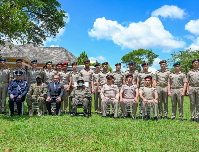 President Museveni Links Nile Basin Challenges to Underdevelopment in Lecture to Egyptian Military Delegation