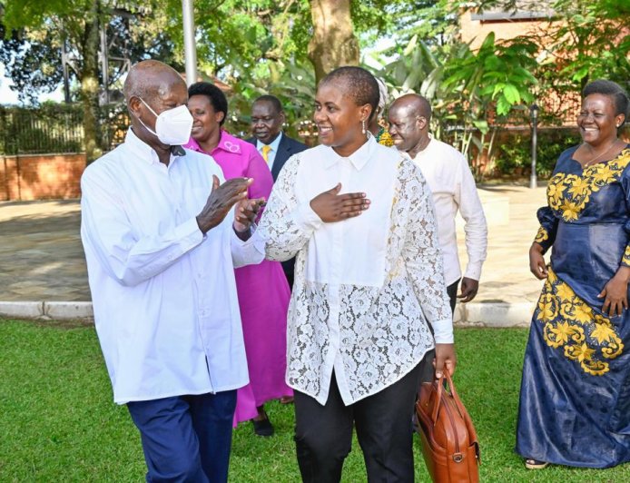 Pictorial: Strategic NRM Engagement: President Yoweri Kaguta Museveni Meets Treasurer Hon. Amb. Barbara Nekesa Oundo and Senior Party Officials