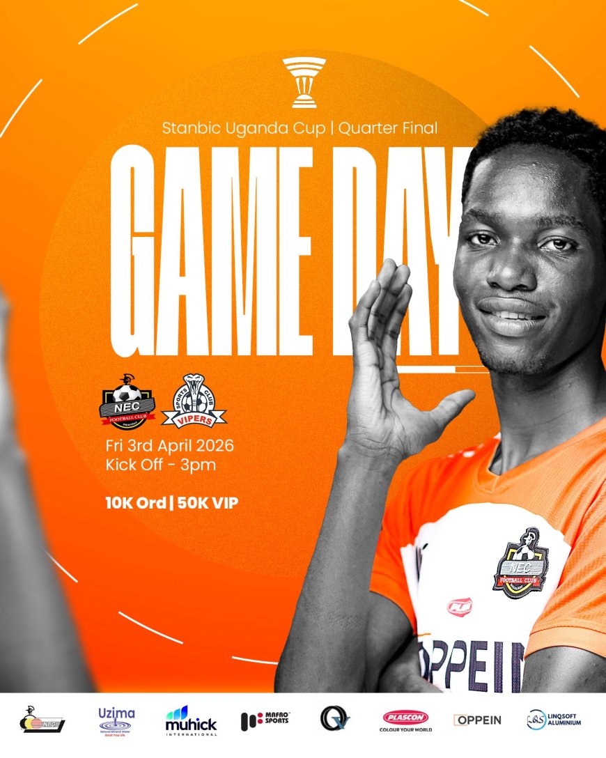 Lugogo Showdown: NEC, Vipers Battle for Stanbic Uganda Cup Semi-Final Spot