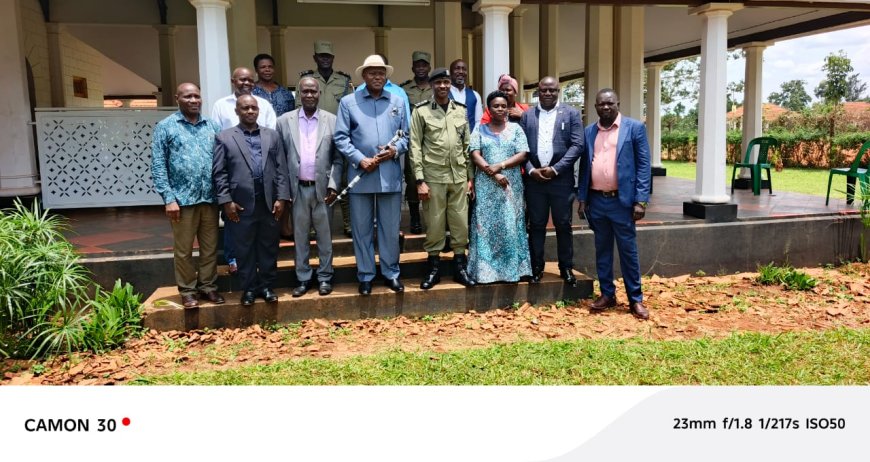 Umukuuka Mudoma Engages Security Chiefs to Fortify Plans for August Imbalu Ceremony