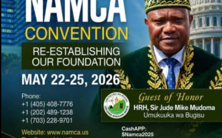Umukuuka Mudoma and Rt. Hon. Nandala Mafabi Headline Bugisu Cultural Visit to America