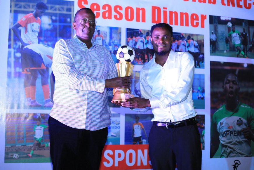 Lt. Gen. James Mugira Challenges NEC FC to Aim Higher as Club Celebrates Historic 2025/2026 Season at End-of-Season Dinner