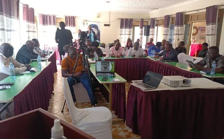 As Eastern Wildlife Centre Nears Opening, Steven Masiga Urges Communities to Refrain from Eating Monkeys