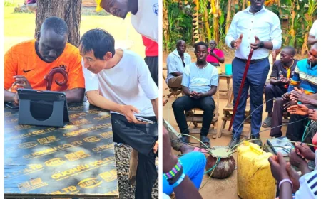 Hon. Biara Intensifies Constituency Oversight, Exposes Shoddy School Sanitation Project and Pushes for Local Economic Benefits