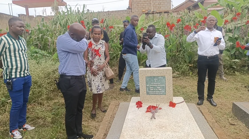 Dr. Muganga Visits Parents’ Graves to Affirm Ugandan Roots Amid Citizenship Controversy