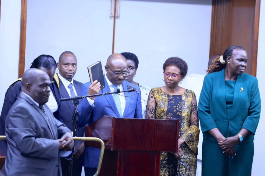 Hon. Simon Mulongo Sworn In as Ex Officio Member of Parliament