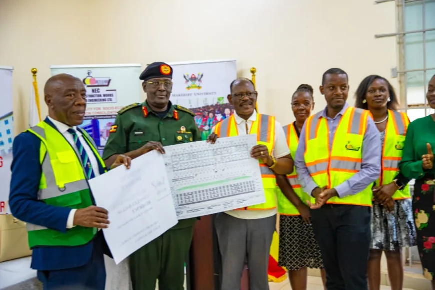 'Trust Is Earned Through Performance'—Lt. Gen. James Mugira as NEC Secures Fourth Makerere Construction Project