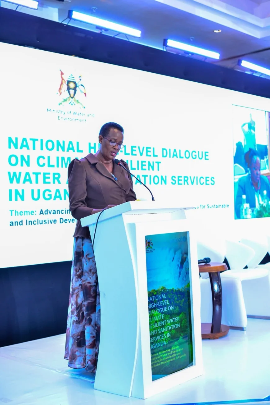 Hon. Aisha Sekindi Leads National Dialogue on Climate-Resilient Water and Sanitation