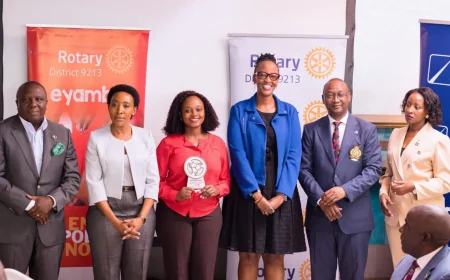 dfcu Bank Earns Rotary Recognition for Expanding Impact in Healthcare and Community Development