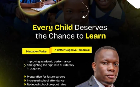 Hon. Orone Derrick Launches Gogonyo Examination Bureau to Improve Academic Performance and Fight Illiteracy