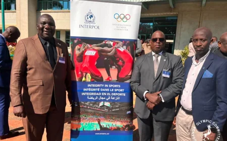 Dr. Donald Rukare, AIGP Fred Enanga Represent Uganda at IOC–INTERPOL Sports Integrity Workshop