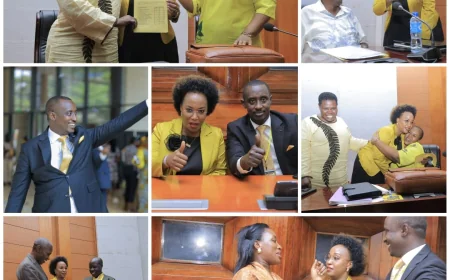 NRM Declares Bangumya Fred Rwakaizi and Stella Kiryowa Party Flag Bearers for EALA By-Election