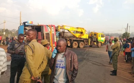 One Dead, Several Injured as Train Collides with School Bus in Mukono