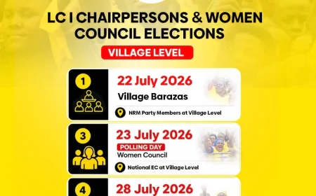 NRM Members Urged to Take Note of Local Council Election Activities