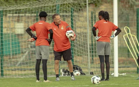 Frank Petersen Begins New Chapter with Ghana’s Black Queens as Goalkeepers Coach Ahead of WAFCON 2026