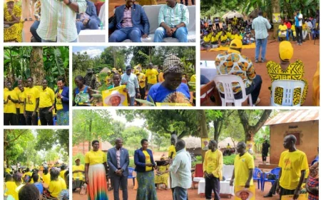 NRM Secretary General Todwong Leads Village Baraza Launch in Gulu City
