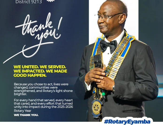 Geoffrey Martin Kitakule Leaves Lasting Legacy of Service, Fellowship and Growth as Rotary District 9213 Governor