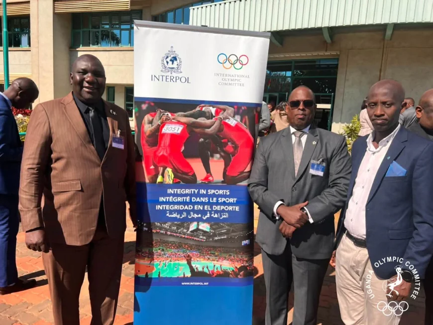 Dr. Donald Rukare, AIGP Fred Enanga Represent Uganda at IOC–INTERPOL Sports Integrity Workshop
