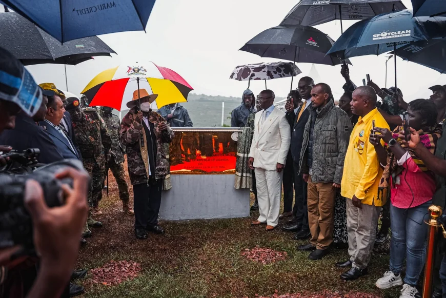 President Museveni Hails NEC-Ragwa Partnership as Meat Processing Plant Opens in Gomba