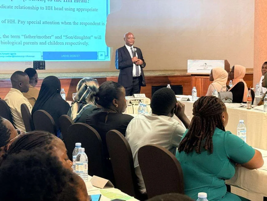 UBOS TRAINS 80 DATA COLLECTORS AHEAD OF 9TH ROUND OF NATIONAL HOUSEHOLD SURVEY