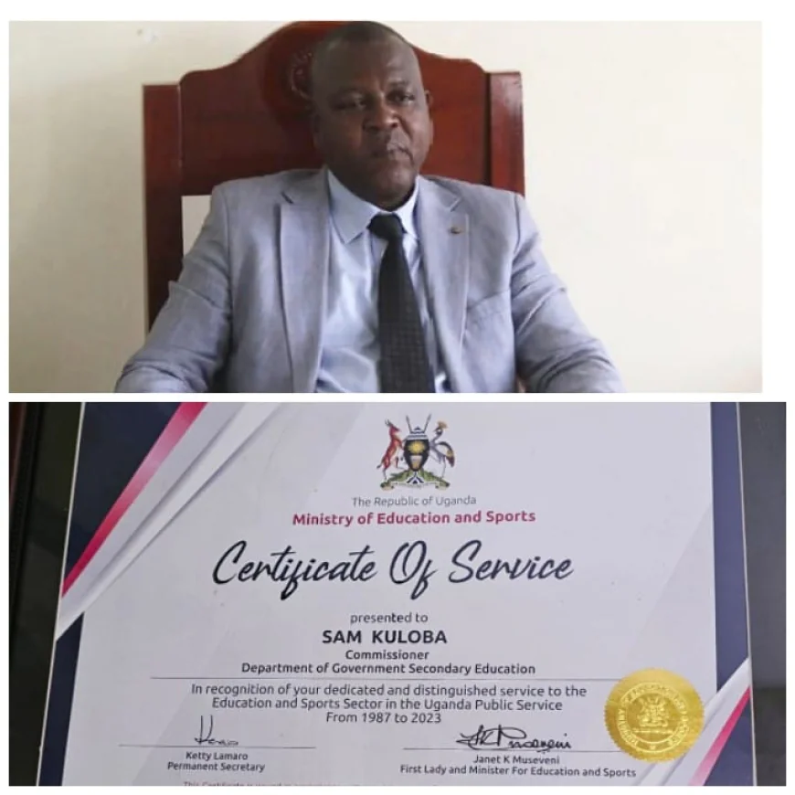 Sam Kuloba Urges Government to Deploy Retired Education Experts Where Their Experience Matters Most