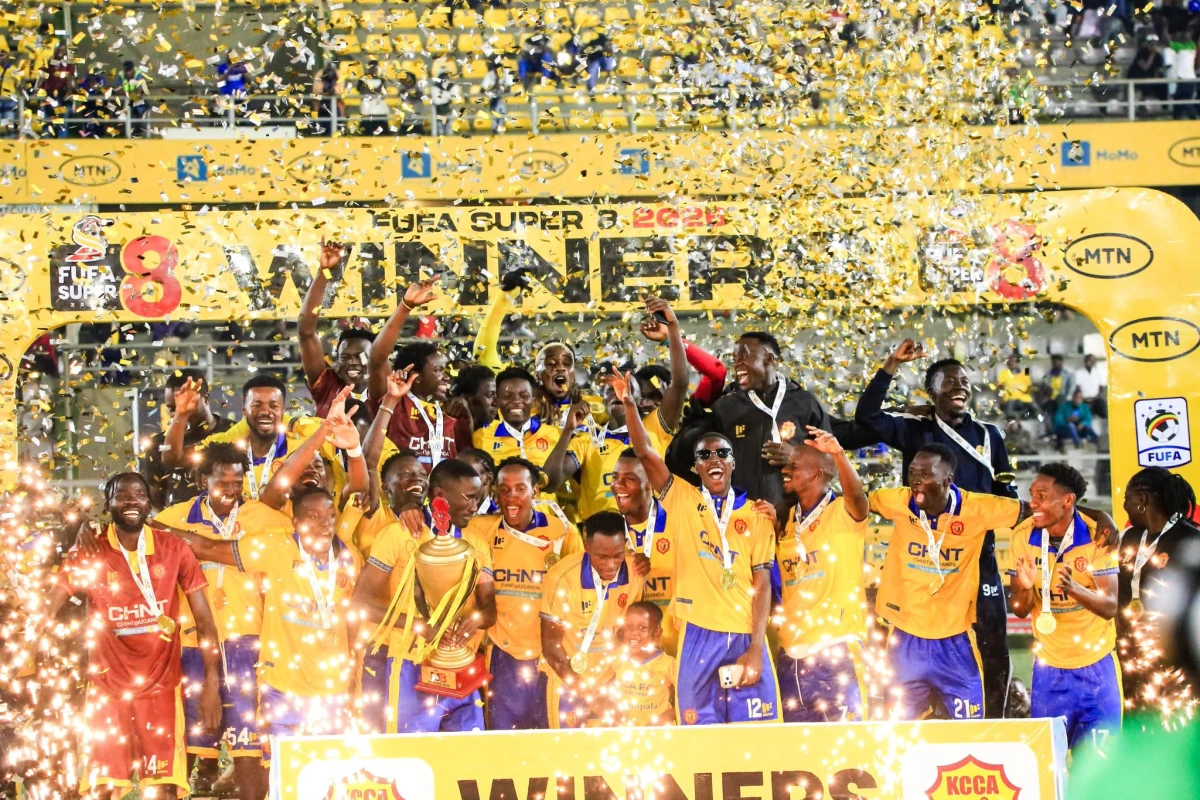 KCCA FC Champions: Mayanja Penalty Delivers FUFA Super 8 Glory as KCCA FC Edge NEC 1-0