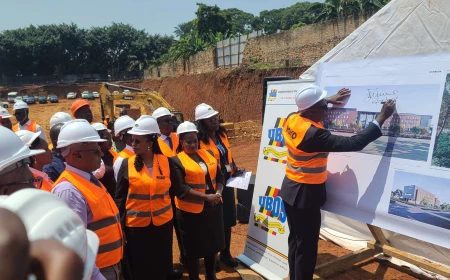 Government Launches Shs76 Billion Entebbe Statistics House Project as Roko Promises Timely Delivery