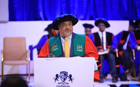 "Do not just look for jobs, solve problems," Minister Tanna tells Over,1050 Graduands as Cavendish's Alumni Family Grows