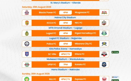 Vipers Begin Uganda Premier League Title Defence as 2026/27 Season Officially Kicks Off