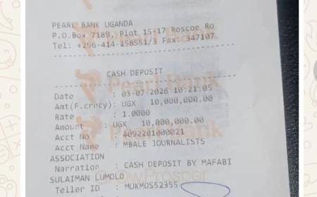 Bad Blood Brews Among Mbale Journalists Over Alleged Dispute on Shs10 Million Association Support