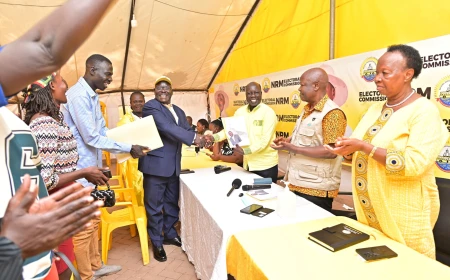 NRM Begins Nomination of Aspirants for Adjumani West Parliamentary By-Election