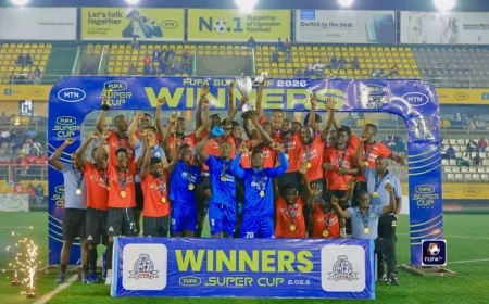 Vipers SC Crowned FUFA Super Cup Champions After Defeating Kitara FC 3-1